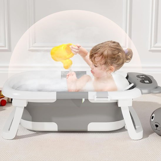 Baignoire bébé ergonomique | Sécuri - Confort - Baby Cocoon
