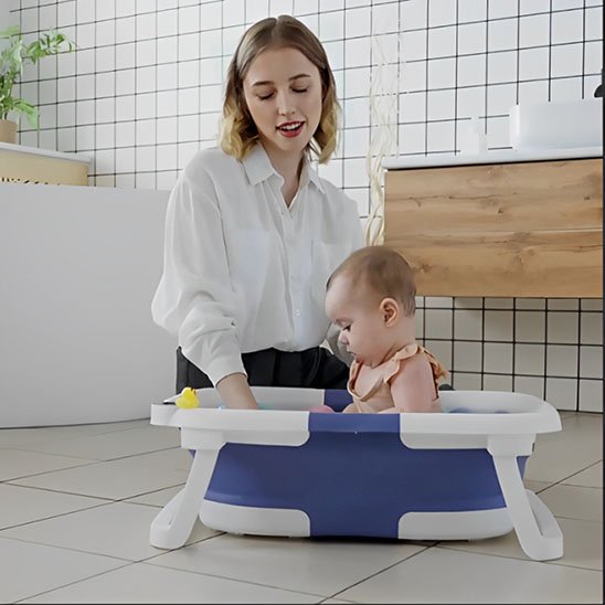 Baignoire bébé | Ergonomique sécurisée - Baby Cocoon