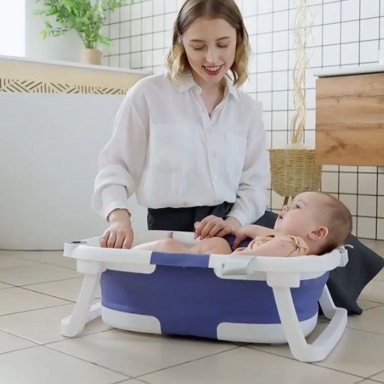 Baignoire bébé | Ergonomique sécurisée - Baby Cocoon