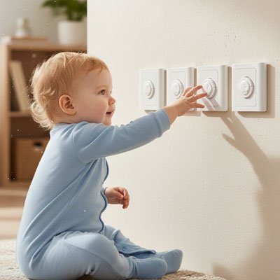 Cache prise | Protection Enfant Sécurisée - Baby Cocoon
