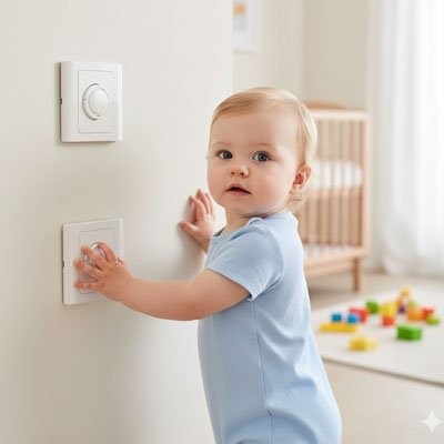 Cache prise | Protection Enfant Sécurisée - Baby Cocoon