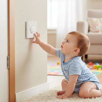 Cache prise | Protection Enfant Sécurisée - Baby Cocoon