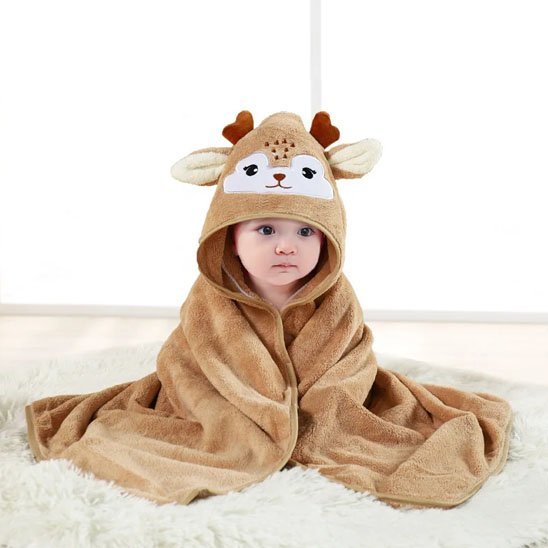 Cape de bain bébé | Douce & Absorbante - Baby Cocoon