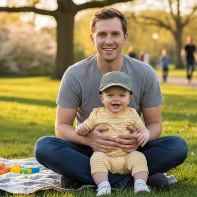 Casquette pour bébé | Protection Soleil Ajustable - Baby Cocoon