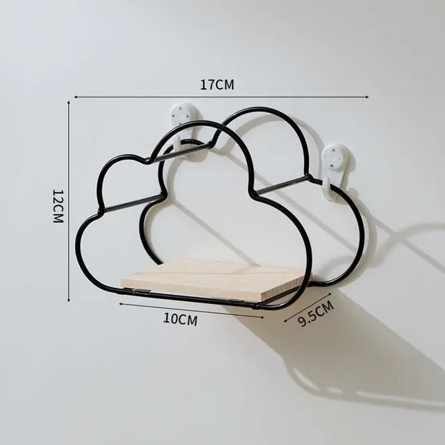 Étagère Murale - KidWallShelf™ - Noir - Le cocon des bébés