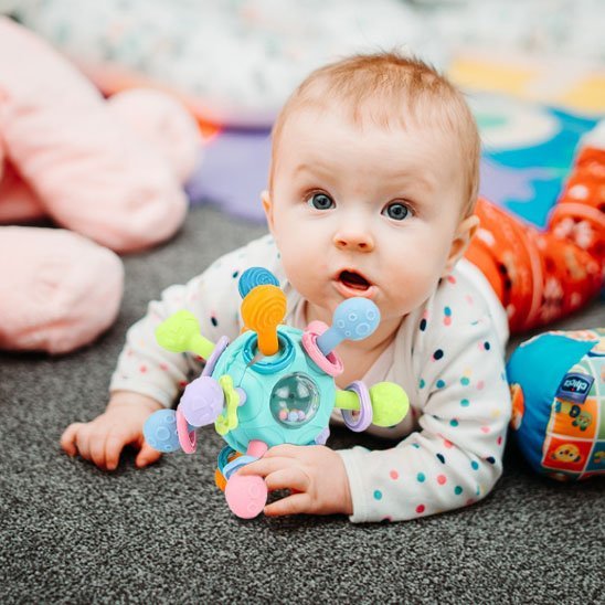 Hochet bébé | Éveil Coloré - Baby Cocoon