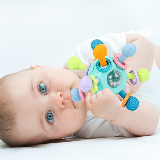 Hochet bébé | Éveil Coloré - Baby Cocoon