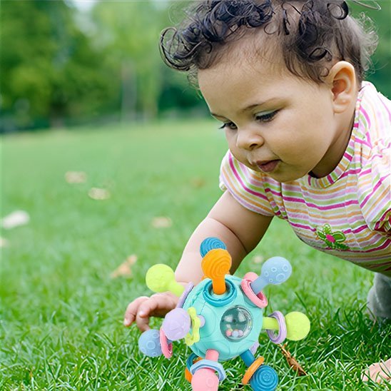 Hochet bébé | Éveil Coloré - Baby Cocoon