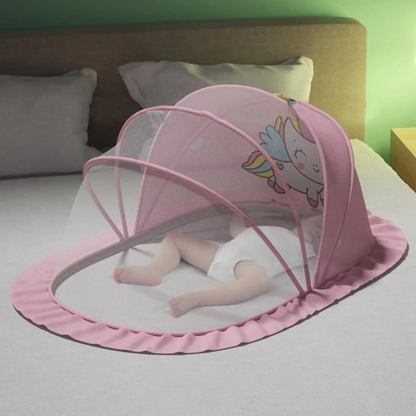 Moustiquaire pour bébé / Moustiquaire pliable pour lit portable /Moustiquaire pour lit de bébé - Le cocon des bébés