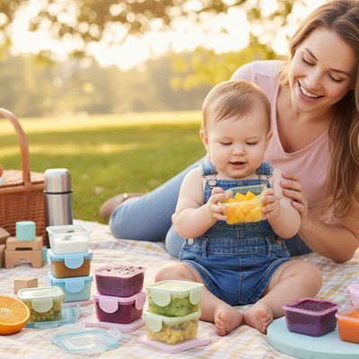 Pot conservation bébé | Sans BPA - Baby Cocoon