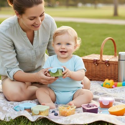 Pot conservation bébé | Sans BPA - Baby Cocoon