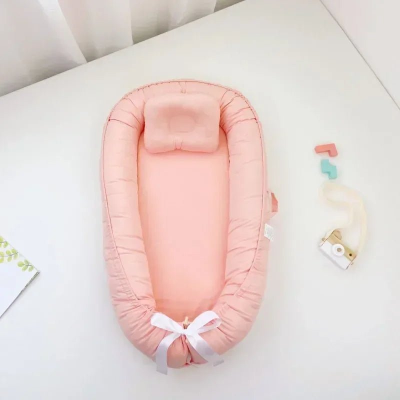 Reducteur de lit couleur unie - Le cocon des bébés