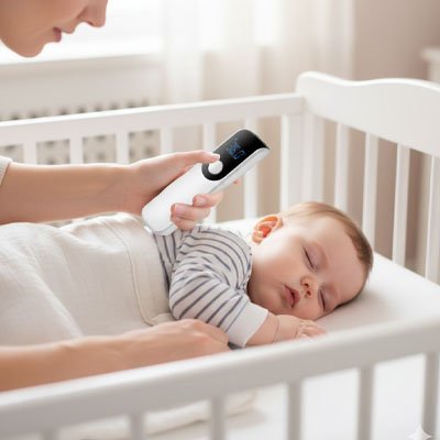 Thermomètre frontal | MédiScan - Baby Cocoon