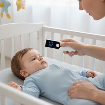 Thermomètre frontal | MédiScan - Baby Cocoon