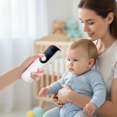 Thermomètre frontal | MédiScan - Baby Cocoon