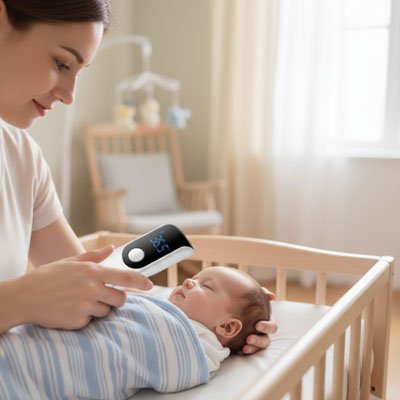 Thermomètre frontal | MédiScan - Baby Cocoon