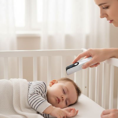 Thermomètre frontal | MédiScan - Baby Cocoon